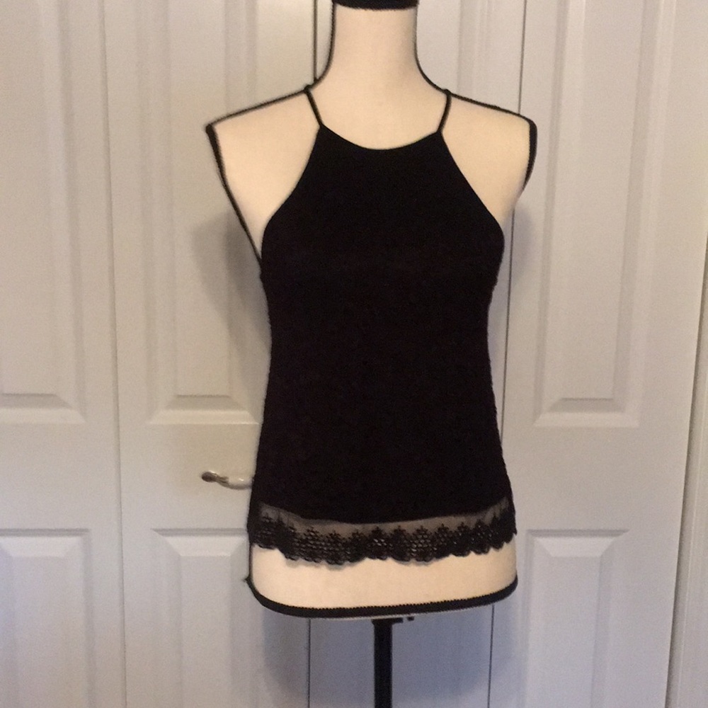 Black Lace Top